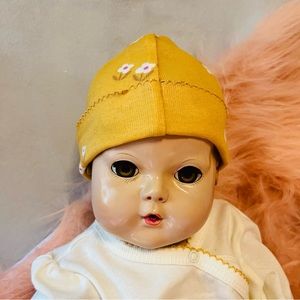 Effanbee Vintage 1940's Dy- Dee Baby Doll 21" Composition Head Rubber Body
